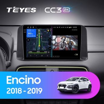 Штатная магнитола Teyes CC3 2K 4/32 Hyundai Encino (2018-2019)