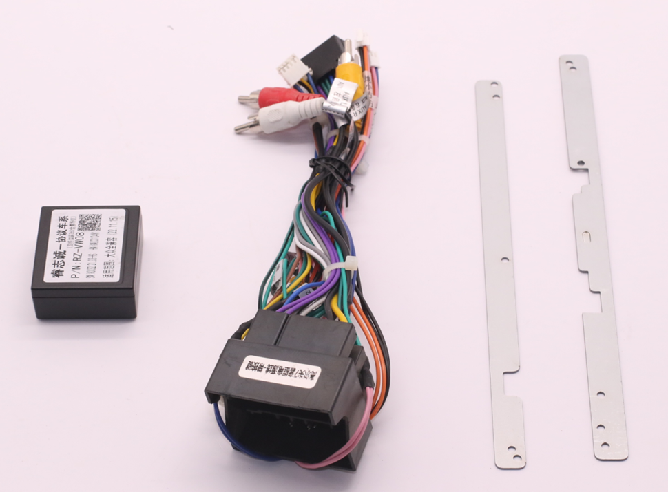 Переходная рамка Volkswagen Golf 7 (2012-2021) (с кнопками) (9")