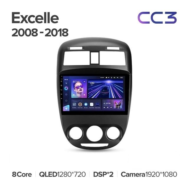 Штатная магнитола Teyes CC3 4/32 Buick Excelle (2008-2018)