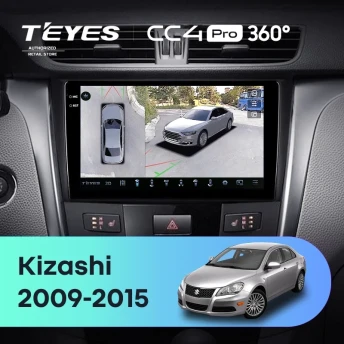 Штатная магнитола Teyes CC4 Pro 360 8/128 Suzuki Kizashi (2009-2015)