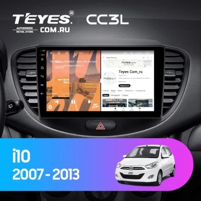 Штатная магнитола Teyes CC3L 4/32 Hyundai i10 (2007-2013)