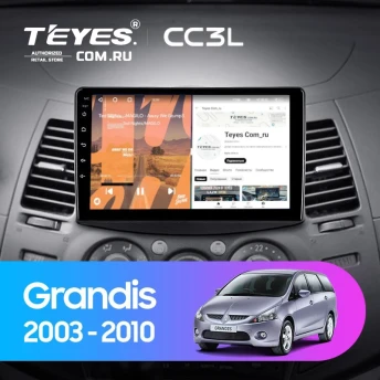 Штатная магнитола Teyes CC3L 4/64 Mitsubishi Grandis 1 (2003-2010) F1