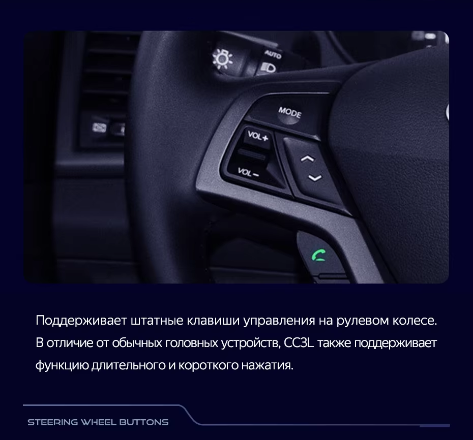 Штатная магнитола Teyes CC3L 4/32 Hyundai Veloster FS (2011-2017) Тип-B