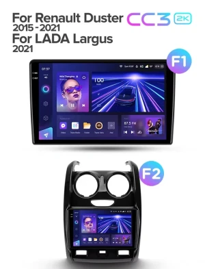 Штатная магнитола Teyes CC3 2K 4/32 Renault Duster (2015-2021) F1