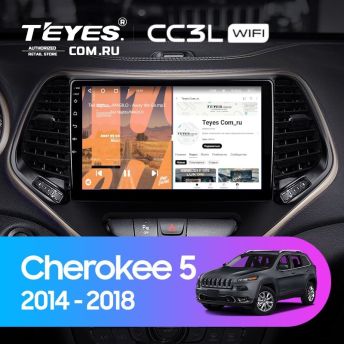 Штатная магнитола Teyes CC3L WiFi 2/32 Jeep Cherokee 5 KL (2014-2018)