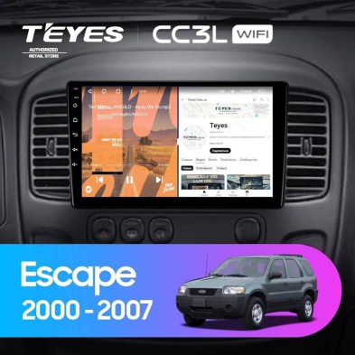 Штатная магнитола Teyes CC3L WiFi 2/32 Ford Escape (2000-2007)