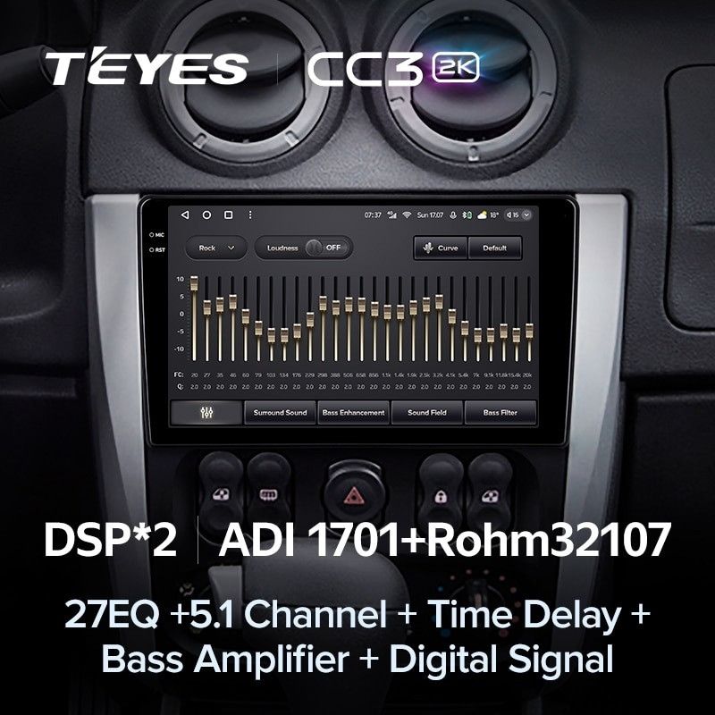 Штатная магнитола Teyes CC3 2K 360 6/128 Nissan Almera 3 G15 (2012-2018) F1