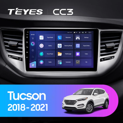 Штатная магнитола Teyes CC3 4/32 Hyundai Tucson (2018-2021)