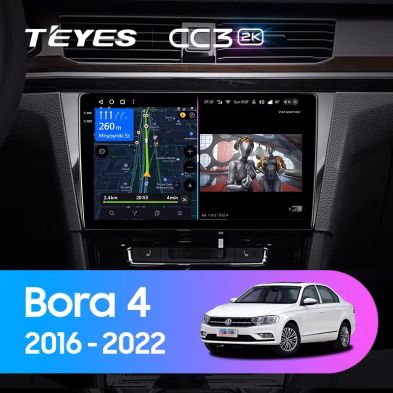 Штатная магнитола Teyes CC3 2K 4/64 Volkswagen Bora 4 (2016-2022)