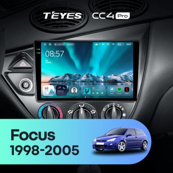 Штатная магнитола Teyes CC4 Pro 8/128 Ford Focus 1 (1998-2005)
