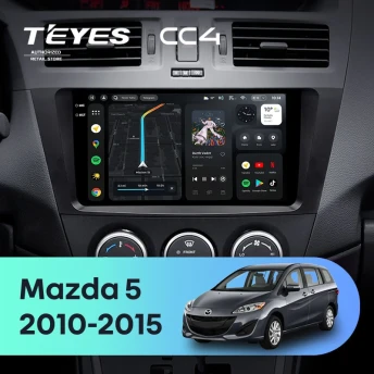 Штатная магнитола Teyes CC4 6/64 Mazda 5 3 CW (2010-2015)