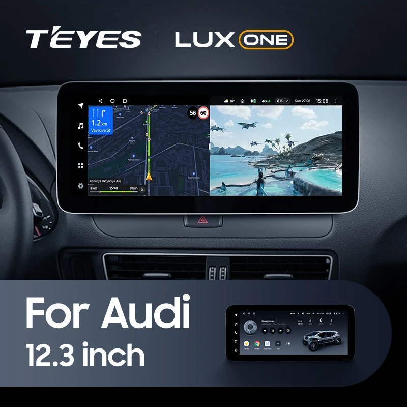 Штатная магнитола Teyes LUX ONE 4/32 Audi A4 B8 (2007-2015) Тип-B