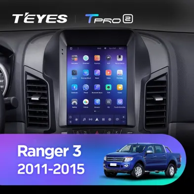 Штатная магнитола Tesla style Teyes TPRO 2 4/64 Ford Ranger 3 (2011-2015)