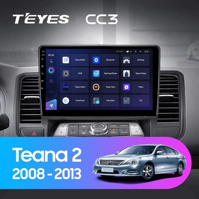 Штатная магнитола Teyes CC3 4/64 Nissan Teana J32 (2008-2013) Тип-B