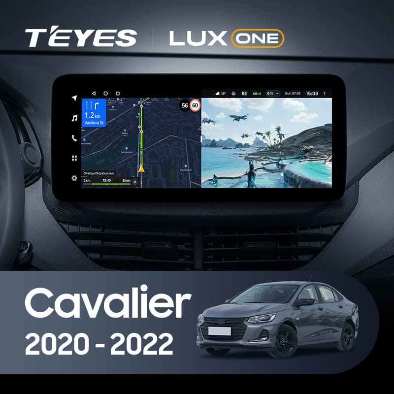 Штатная магнитола Teyes LUX ONE 4/32 Chevrolet Cavalier (2020-2022)