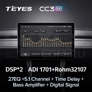 Штатная магнитола Teyes CC3 2K 4/64 Honda Shuttle 2 (2015-2020) Правый руль (11")