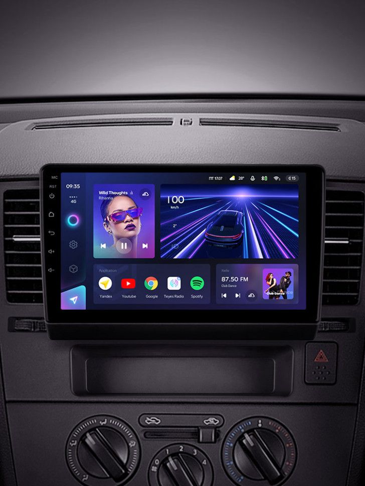 Штатная магнитола Teyes CC3 4/32 Nissan Tiida C11 (2004-2013) F1