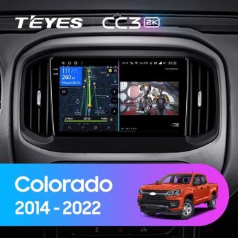 Штатная магнитола Teyes CC3 2K 6/128 Chevrolet Colorado 2 (2014-2022)
