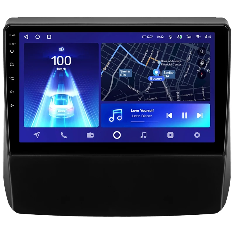 Переходная рамка Subaru Forester 5 / Impreza 5 (2018-2023) / XV (2017-) F2 (подходит только на сс3 cc3l cc3lwifi) (9")