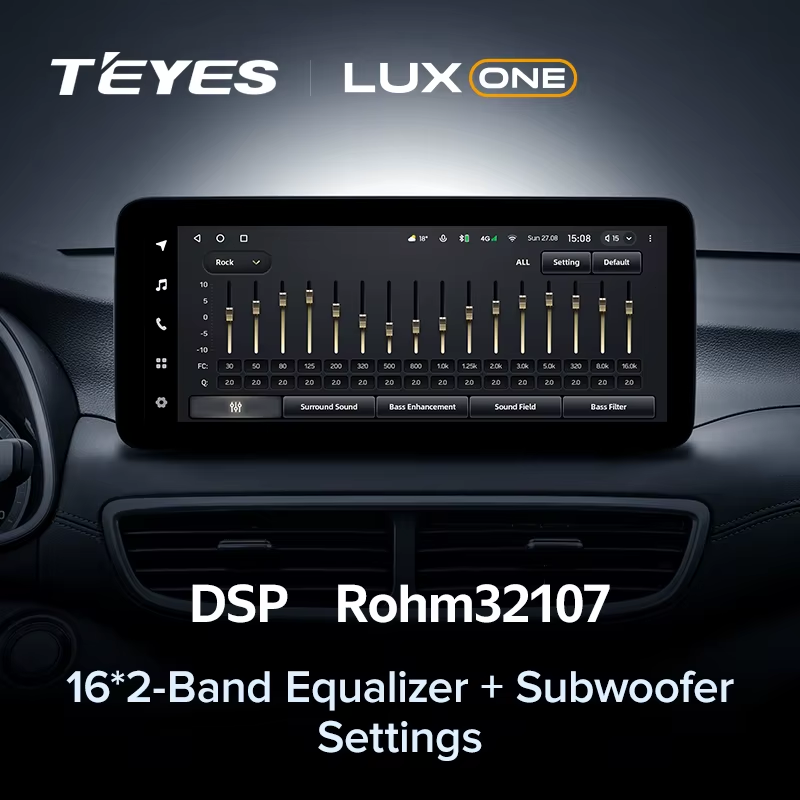 Штатная магнитола Teyes LUX ONE 4/32 Hyundai Tucson (2018-2021)