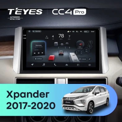 Штатная магнитола Teyes CC4 Pro 8/128 Mitsubishi Xpander (2017-2020)