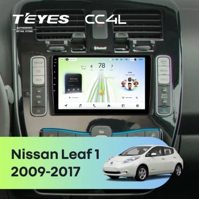 Штатная магнитола Teyes CC4L 6/64 Nissan Leaf 1 (2009-2017)