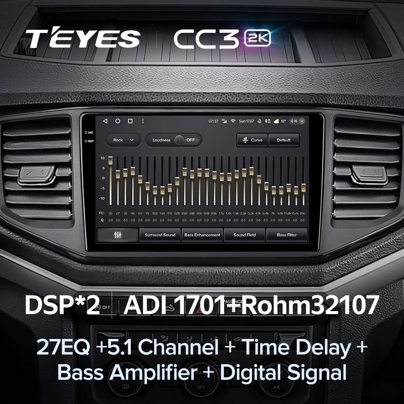 Штатная магнитола Teyes CC3 2K 360 6/128 Volkswagen Amarok 1 (2016-2020)