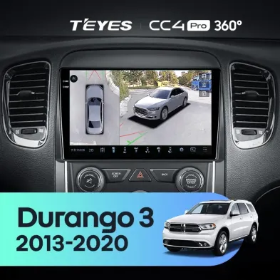 Штатная магнитола Teyes CC4 Pro 360 8/128 Dodge Durango 3 (2013-2020)