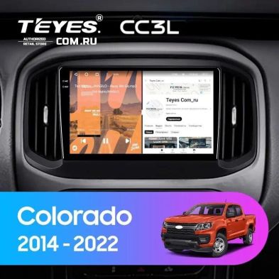 Штатная магнитола Teyes CC3L 4/32 Chevrolet Colorado 2 (2014-2022)