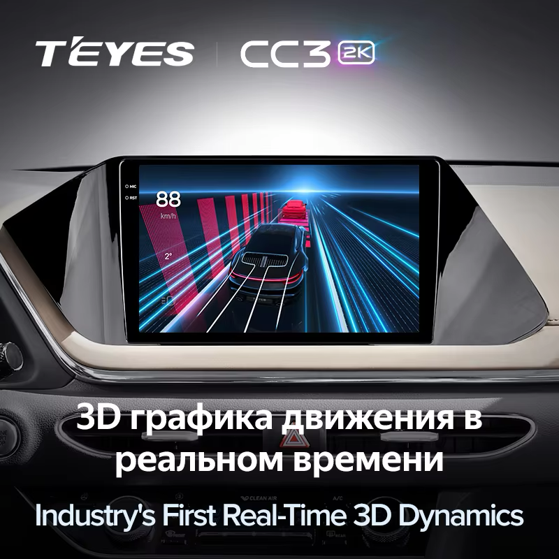 Штатная магнитола Teyes CC3 2K 360 6/128 Hyundai Sonata DN8 (2019-2020) Тип-B