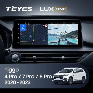 Штатная магнитола Teyes LUX ONE 6/128 Chery Tiggo 7 Pro (2020-2023) (split)