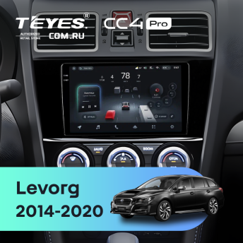 Штатная магнитола Teyes CC4 Pro 12/256 Subaru Levorg (2014-2020) F3